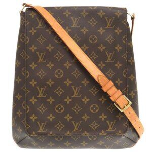 LOUIS VUITTON Brown Monogram Shoulder Bag